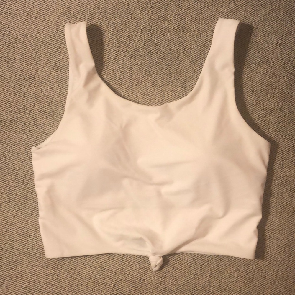 Zaful Tie Knot Bathing Suit Top